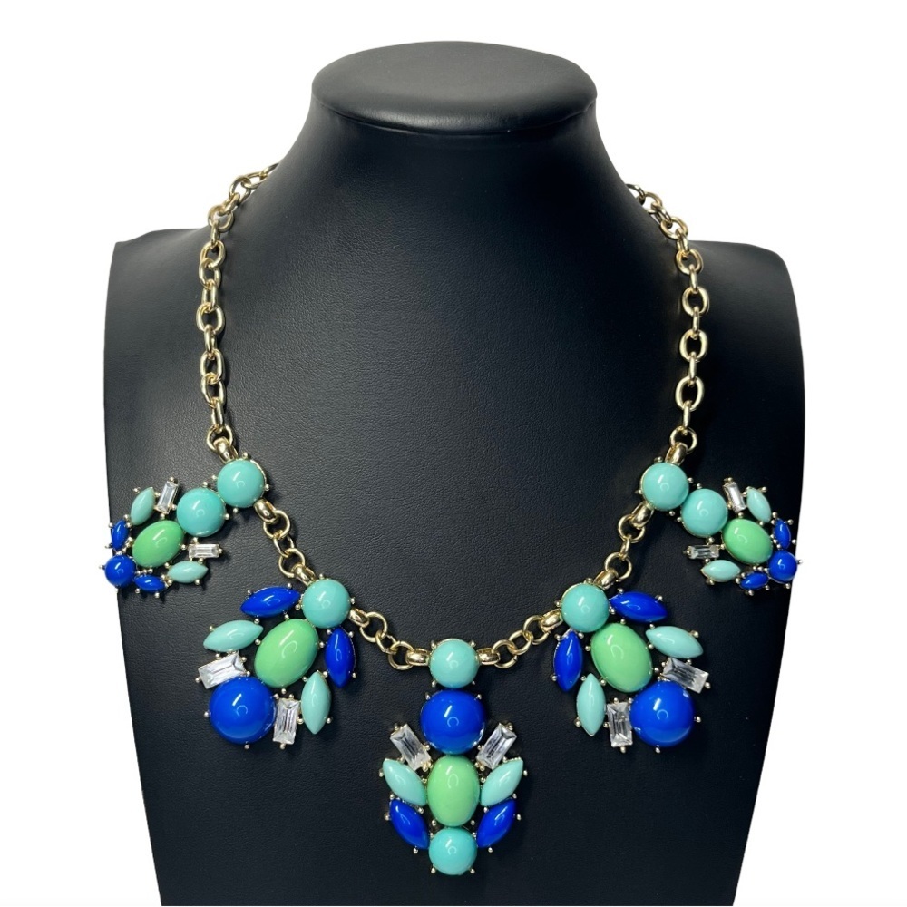 EL Juniper Statement Runway Necklace 18-21"